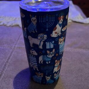 Brand new un-used Hanukkah insulated cup
